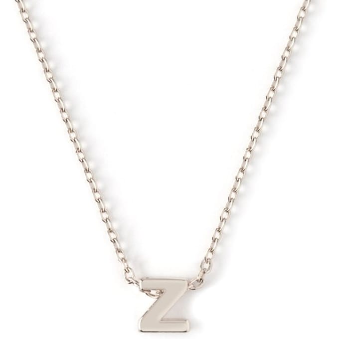 Orelia letter ketting Z zilverkleurig