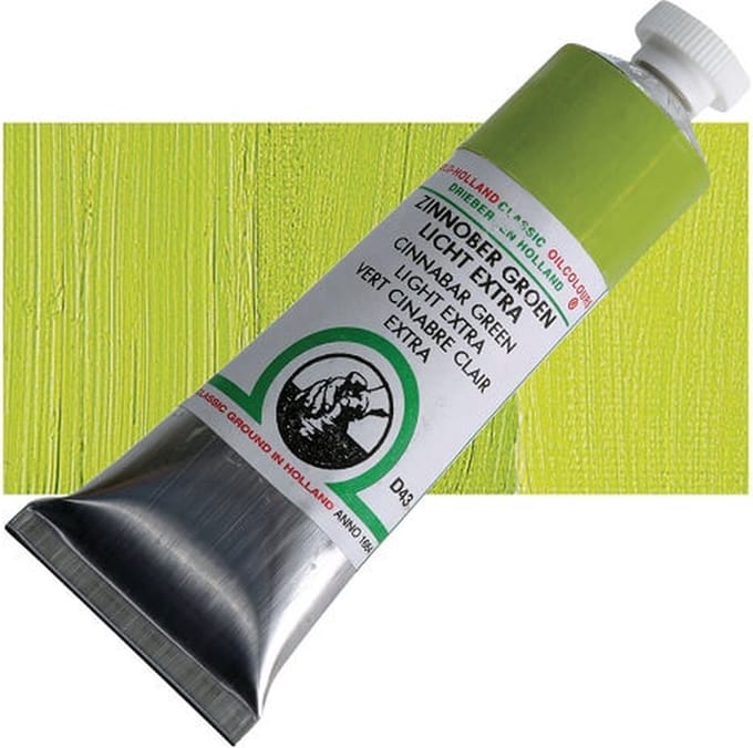 Old Holland Olieverf Cinnabar Green Light Extra D43 18ml
