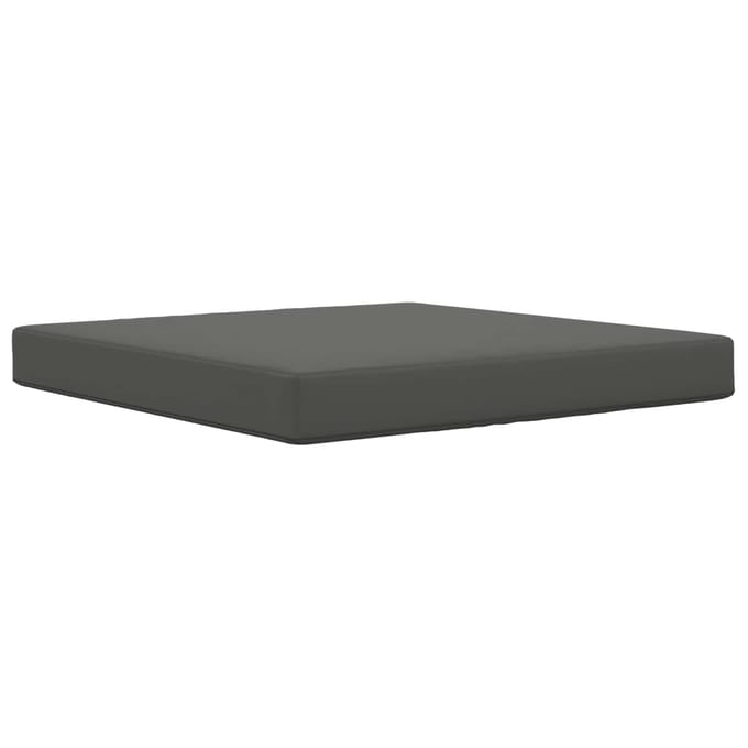 vidaXL - Buitenbankkussen - Polyester - Antraciet - 80 - x - 80 - cm