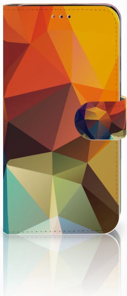 Samsung Galaxy A10 Book Case Polygon Color