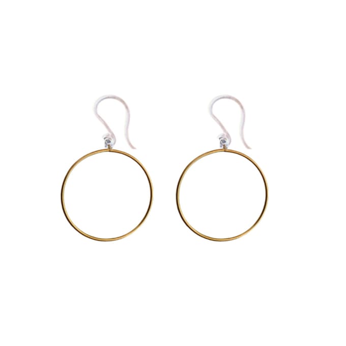Allergievrij goudkleurig 3 cm-Charme Bijoux