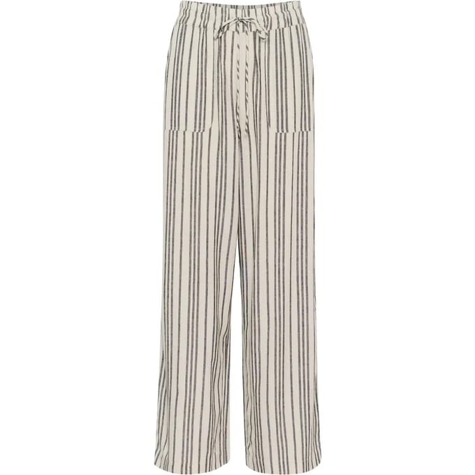 Kaffe KAmilia Long Wide Pants HW Dames Broek - Maat 38