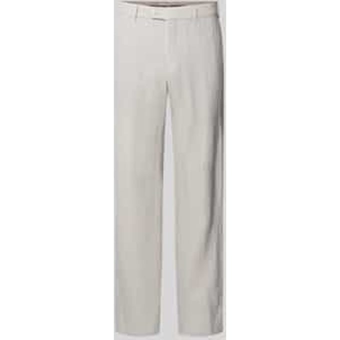 straight fit linnen broek van puur linnen model 'Lynx'
