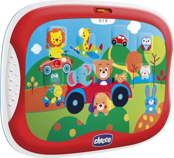 Chicco Dieren Tablet - Elektronisch Speelgoed met Geluid en Melodieën (1-3 Jaar)