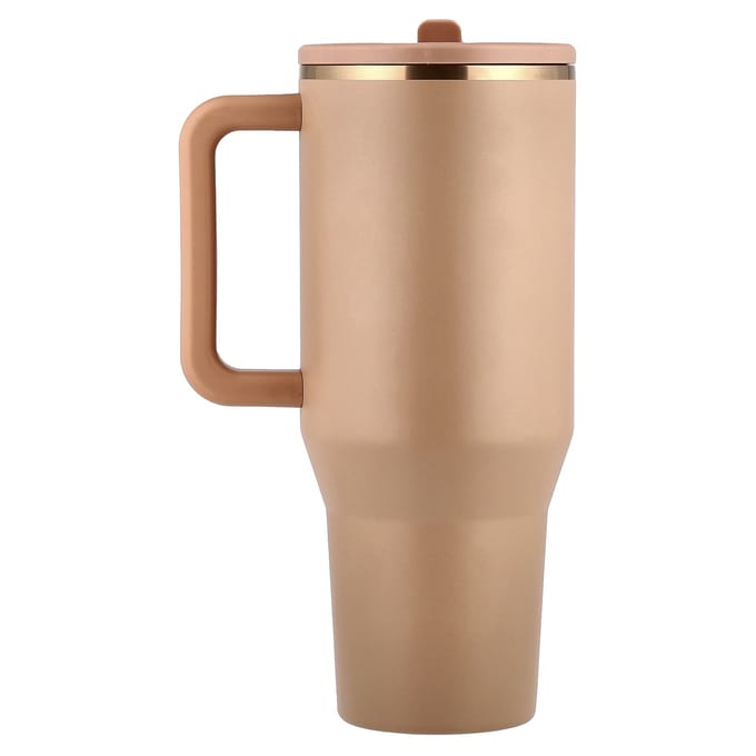 HydroJug, Gobelet Quotidien, Caramel, 40 oz beige