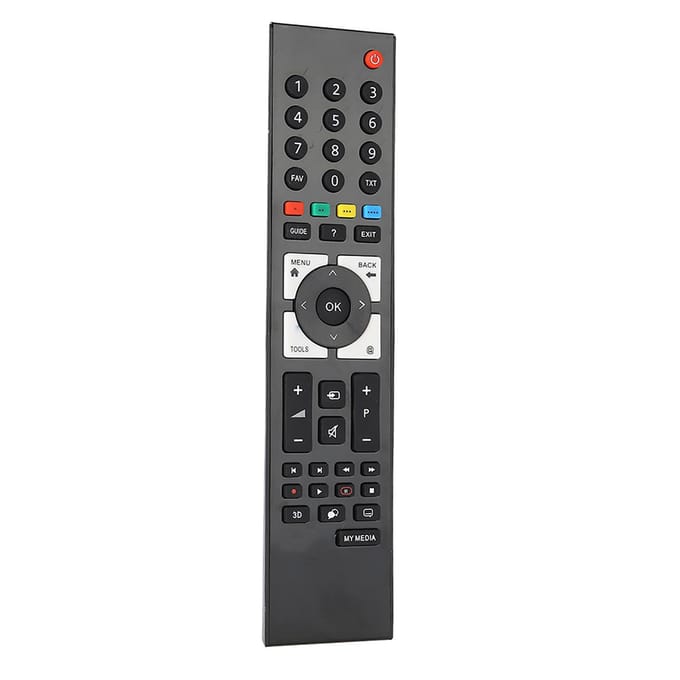 Service de remplacement Télécommande Smart TV Pour GRUNDIG TV RC3214803 01 TP6187R gray