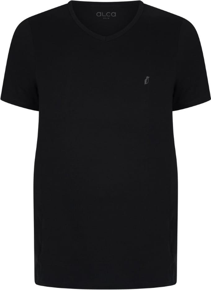 Alca Easy-Going 1-Pck M. T-Shirt V-Neck Black 3XL