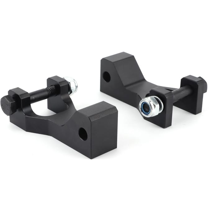 Kit de support de bloc d'abaissement avant de 3,5 pouces, accessoire adapté au VTT Yamaha Raptor 350 660R 700 gray