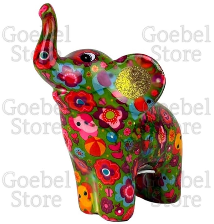 Pomme Pidou Spaarpot Olifant Darcy Standaard 002 (17x9x18cm - Keramiek)