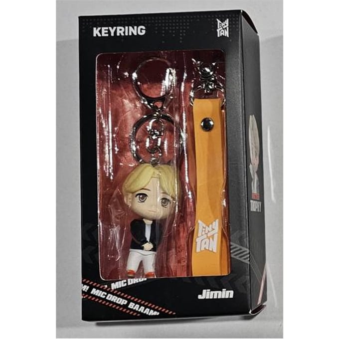 BTS TinyTAN Figuursleutelhanger Mic Drop gray