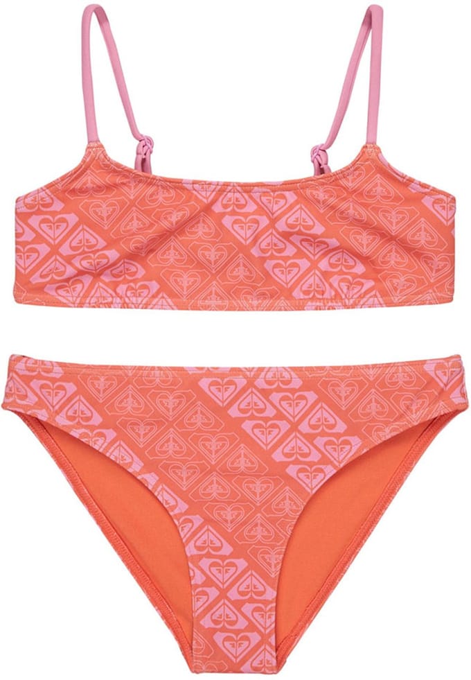 Roxy Heart N Soul Bralette Bikini Oranje 10 Years Meisje