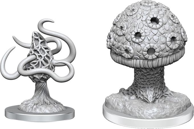 D&D Nolzur's Marvelous Miniatures Shrieker & Violet Fungus
