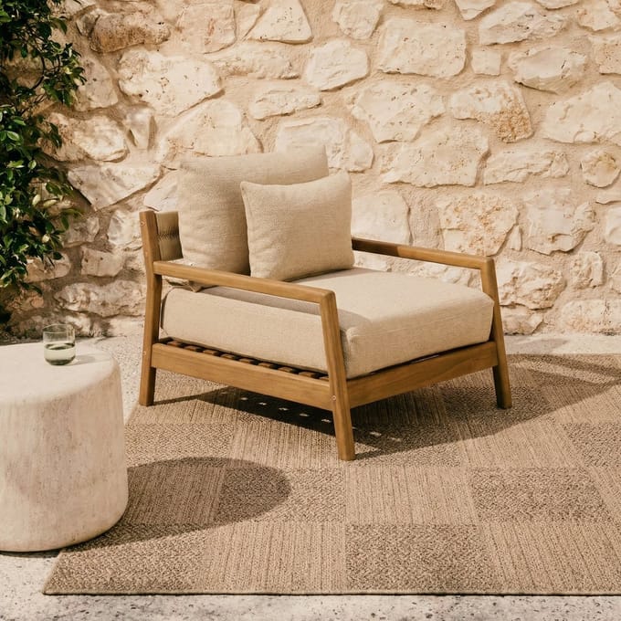 Jute buitenkleed Sevilla 200x290cm Mrcarpet