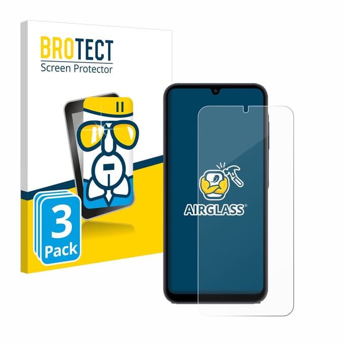 Screenprotector 3 Stuks voor Samsung Galaxy A25 5G Beschermglas transparant