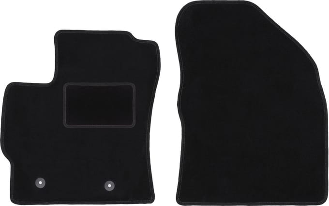 Voormatten zwart voor: Toyota Auris I hatchback (2006-2013)