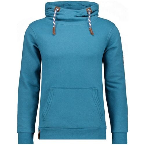 Ragman Trui Drawstring Hoodie Sweat Donker Blauwgroen / male