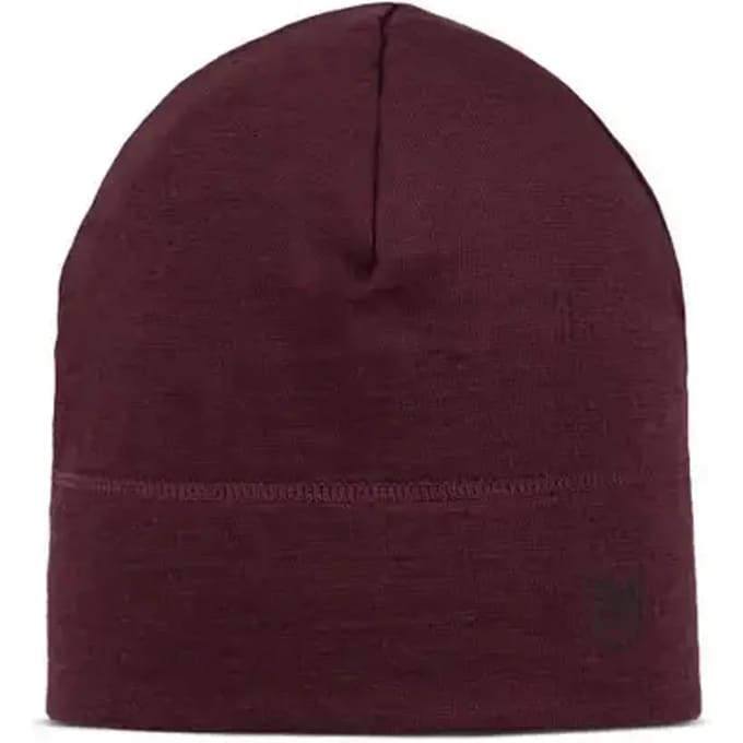 BUFF© Merino Lightweight Beanie SOLID GARNET - Muts