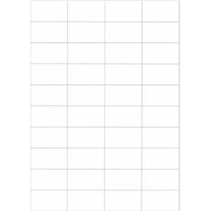 Schäfer Shop Select Universele etiketten, 52,5 x 29,7 mm, permanentklever 4000 stuks