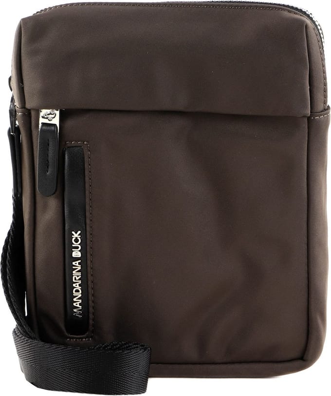 MANDARINA DUCK Schoudertas Hunter Crossover Bag Mole Donkerbruin