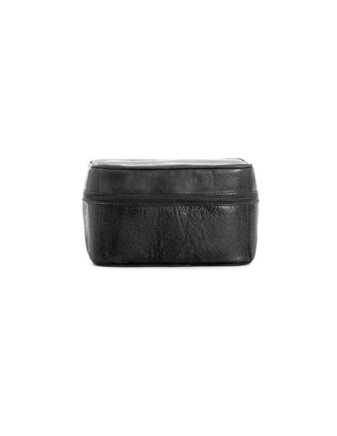 MUUD Shadow. Handgemaakt leren opbergtas 15x23x16cm