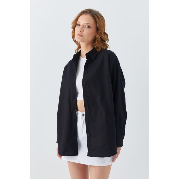 Oversized Poplin Shirt