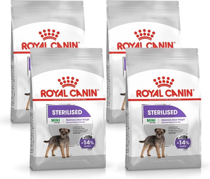 Royal Canin Sterilised Mini - Hondenvoer - 4 x 1 kg
