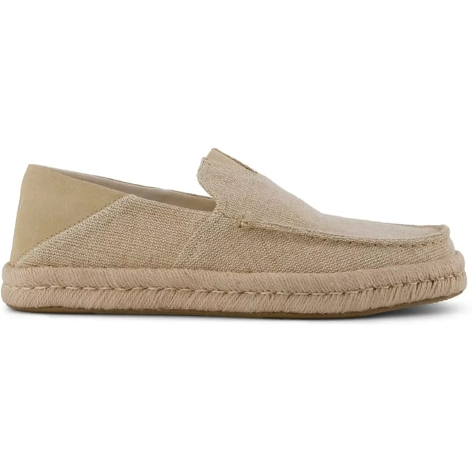 TOMS Shoes - ALONSO LOAFER ROPE - Instappers - Kleur: Wit/beige - Maat: 42.5