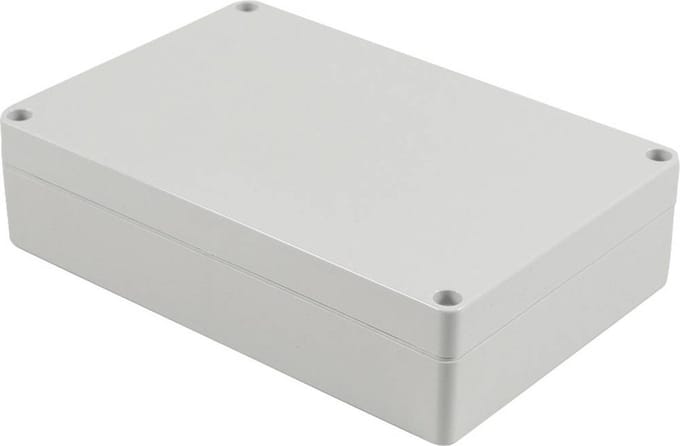 Hammond Electronics 1554HL2GY – Universele behuizing – 180 x 120 x 45 mm – Polycarbonaat – Grijs