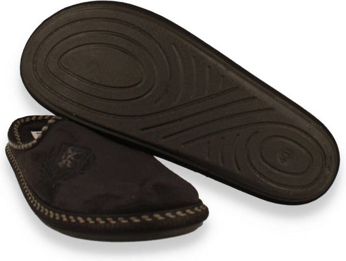 Comfort Plus Heren Pantoffel | Zwart | Maat: 40