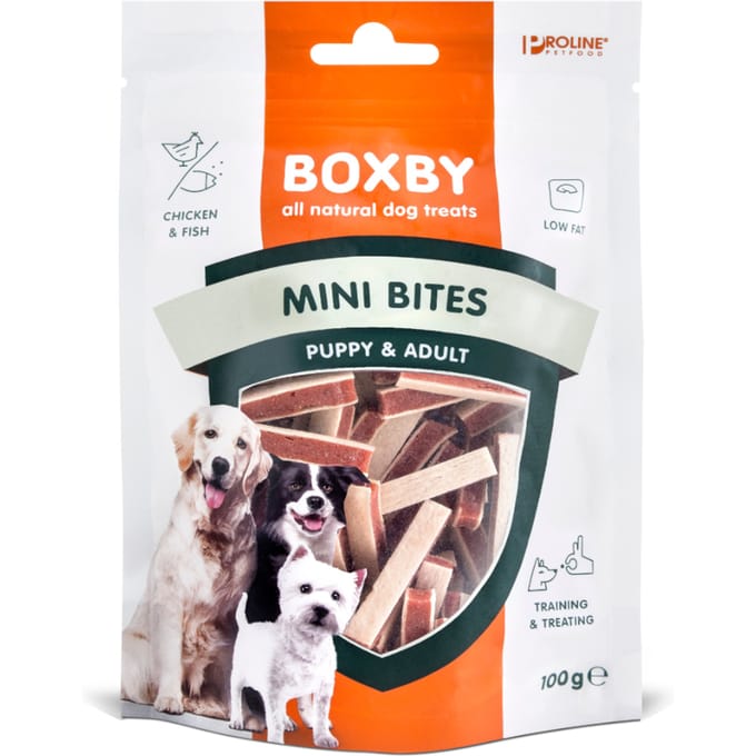 Proline Puppy Boxby Mini Bites - Hondensnacks - 100 g