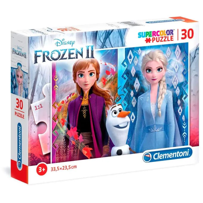 Clementoni - Puzzel - 30 Stukjes - Frozen 2 - Kinderpuzzel - Vanaf 10 jaar
