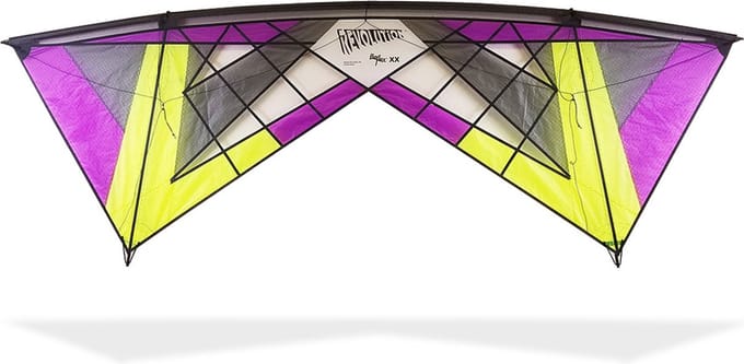 Stuntvlieger Revolution Reflex XX Tarantula (vented) lime-purple VSRV00313 Lime 249 x 84 cm