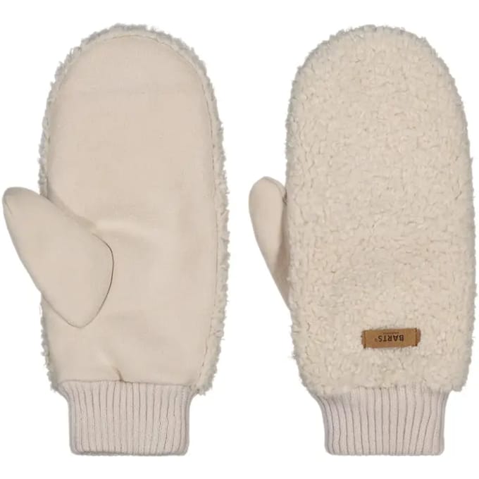 Barts Teddy Mitts Wit one size