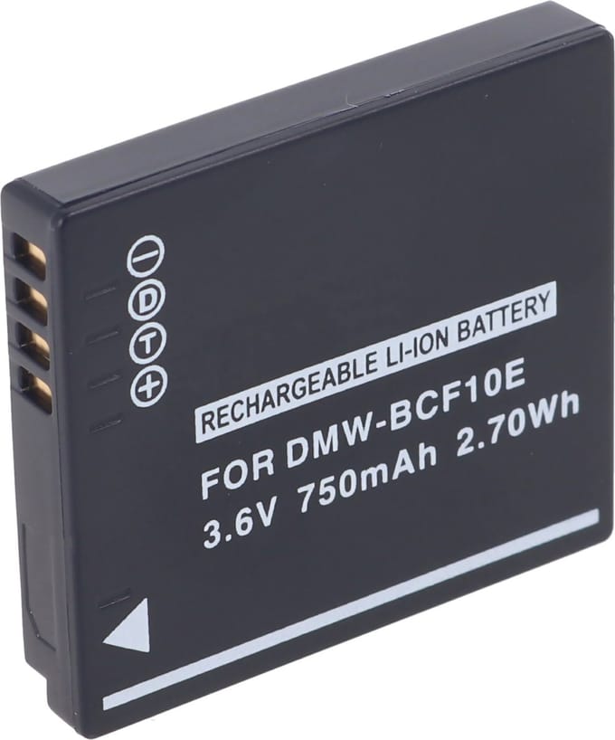 Huismerk Camera-accu DMW-BCF10E voor Panasonic
