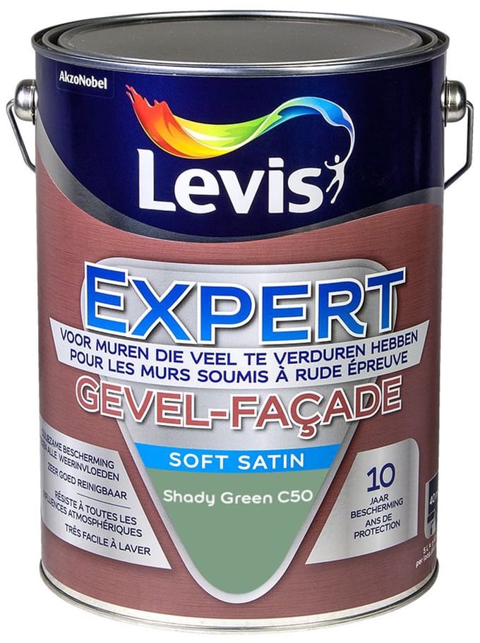 Levis - Expert Gevel Mix - Shady Green C50 - Mengverf - 5 L