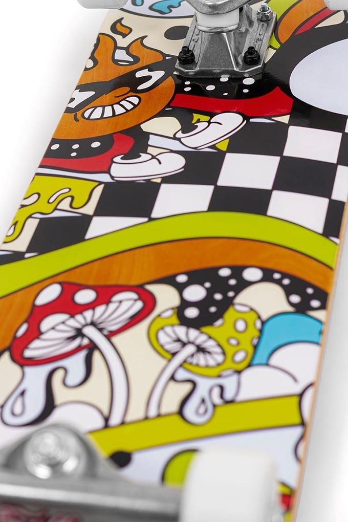 Enuff Meltworld Mini Compleet Skateboard Confused 7.25''