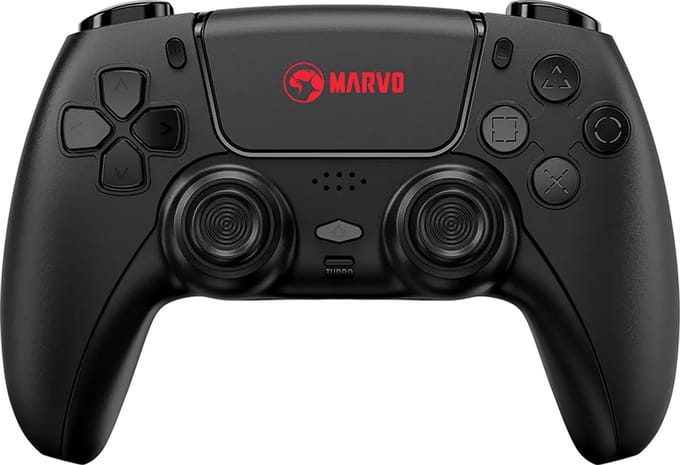 Marvo GT‑90 Pact 70 Draadloze Gamepad – Bluetooth voor PS4 / PC / Android / iOS | Vibration & Touch‑paneel