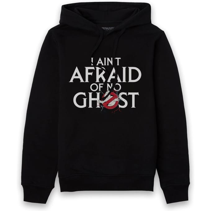 Ghostbusters I Ain't Afraid Of No Ghost Hoodie - Black - S