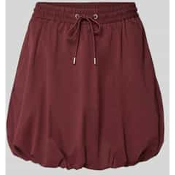 regular fit mini-rok van katoenmix