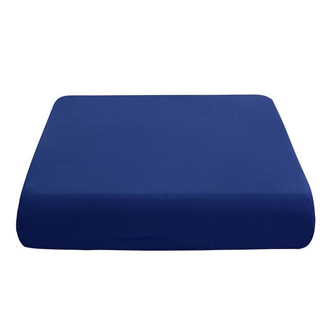 Housse de coussin de siège de canapé élastique unie, housse de chaise extensible, lavable et amovible, housse de canapé 1/2/3/4 places Plus Size1(S)-1pc