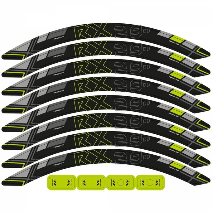 Velgstickers Krayton RX 29 (x8)