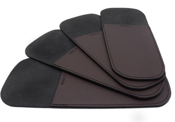 NOOBLU PEBL bestek etui - Chocolate brown - Set van 4