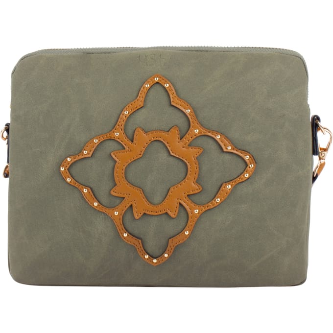 usha Crossbody tas Dames olijf
