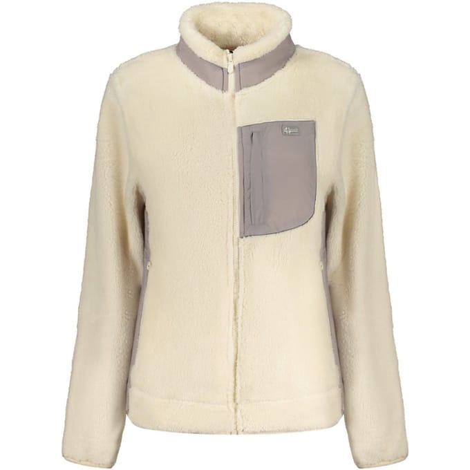 Noorwegen 1963 Bianco Polyester Dames Sweatshirt