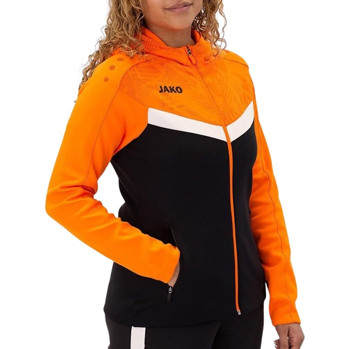Dames trainingsjack met capuchon en volledige ritssluiting Jako Iconic