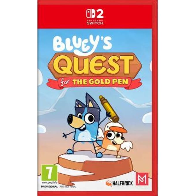 Nintendo Switch 2 Switch 2 Bluey's Quest for the Gold Pen ENG/FR Games