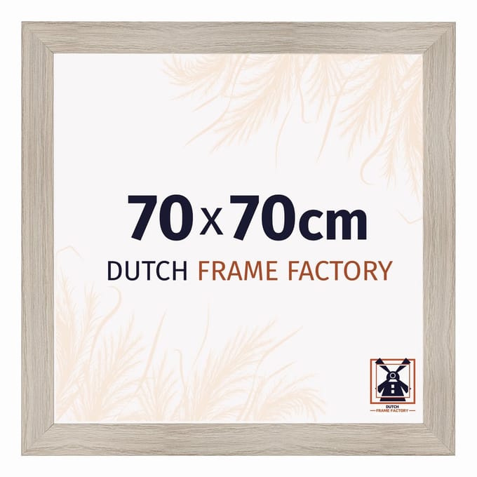 Fotolijst 70x70 cm - MDF - Eiken Licht - Praag