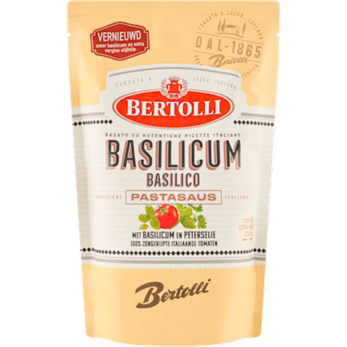 Pastasaus Basilico