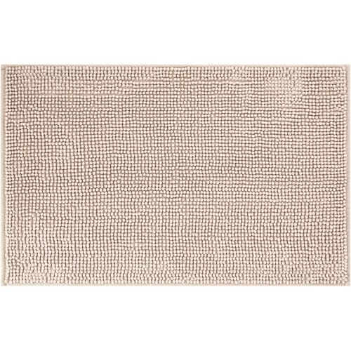 LIVARNO Chenille badmat 50 x 80 cm (Beige)