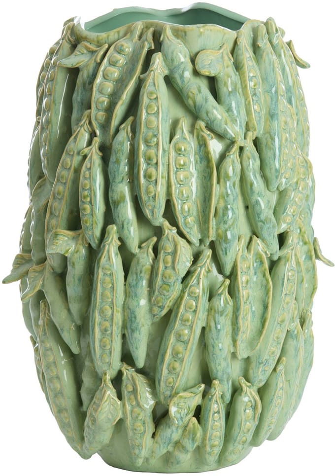 Light & Living Vaas Faba Keramiek, 45cm - Groen